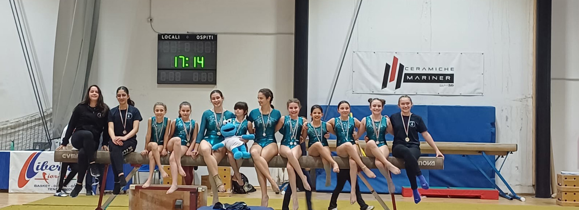 Gara CSI ginnastica artistica Fiorano Modenese del gruppo preagonistica e agonistica di A.S.D. Artemis